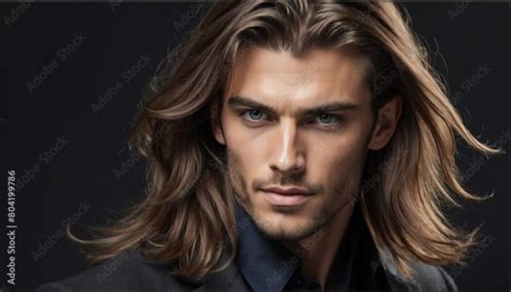 Stunning Male Models With Long, Flowing Hair